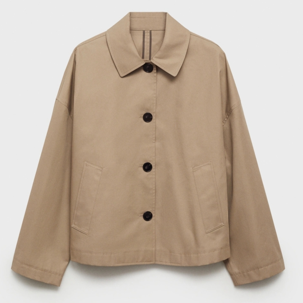 MANGO | Cropped Trench - Picture 3 of 5